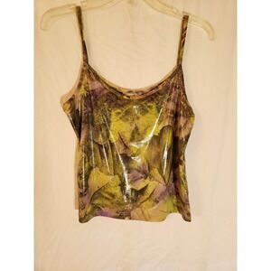 Women's Joseph Ribhoff Multicolor Short Shimmer Tank Size 12